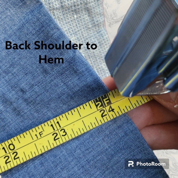 🆕️ Joseph Abboud Linen Blend Vest / Waistcoat Chambray Back Size M NWT - Picture 4 of 10